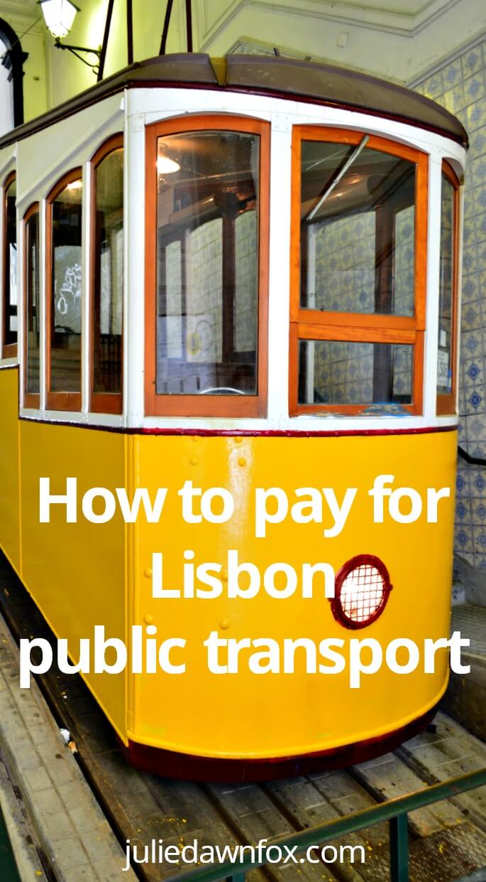 How to pay for Lisbon public transport using Zapping to pay as you go on buses, trams, elevators, trains and the metro